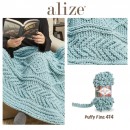 Alize Puffy Fine Buz Mint El Örgü İpliği