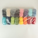 Mercerized Cotton Mini 20g - 16'Lı Mix