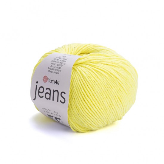 YarnArt Jeans Limon Sarı El Örgü İpliği